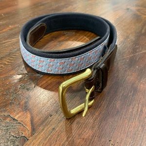 Men’s Vineyard Vines Canvas Club Belt
